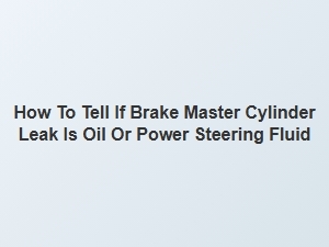 Identifying Brake or Power Steering Fluid Leaks
